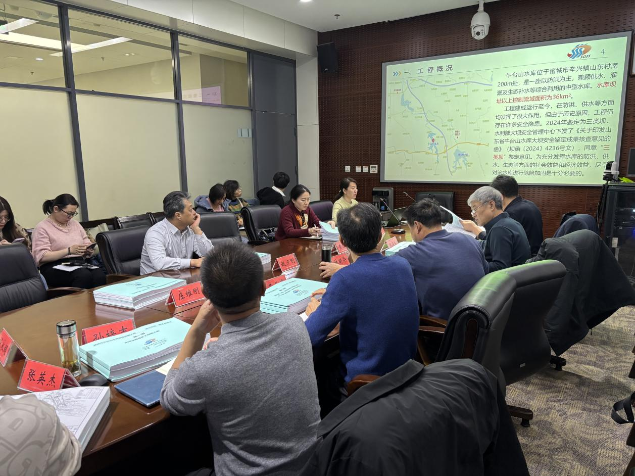 聚焦“一线”|工程设计二院：牛台山水库除险加固工程施工图设计通过技术审查