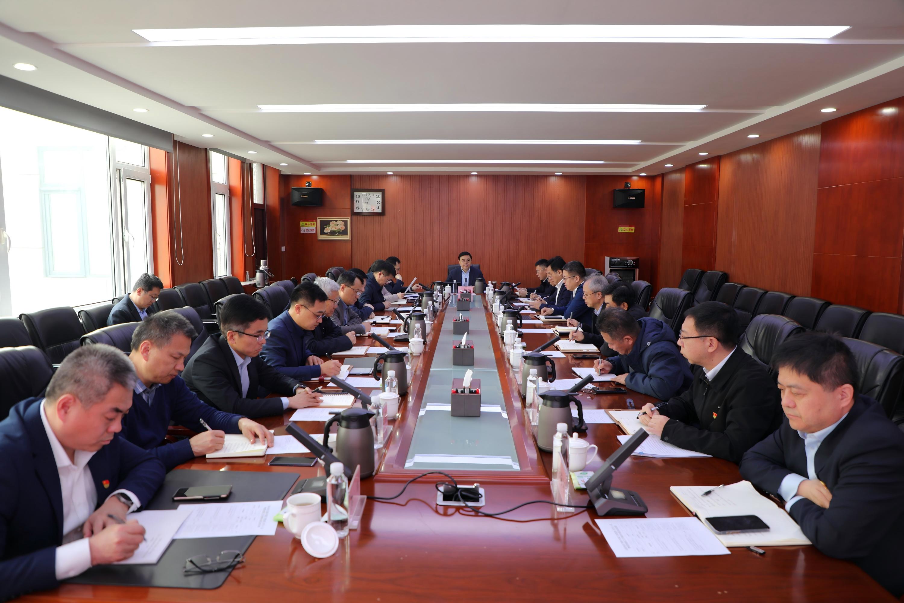 山东水设党委部署开展树立和践行正确政绩观学习教育工作